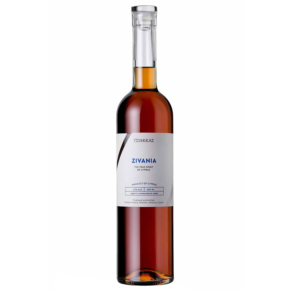 Zivania Oak Aged - Tsiakkas - 15 years - 500ml