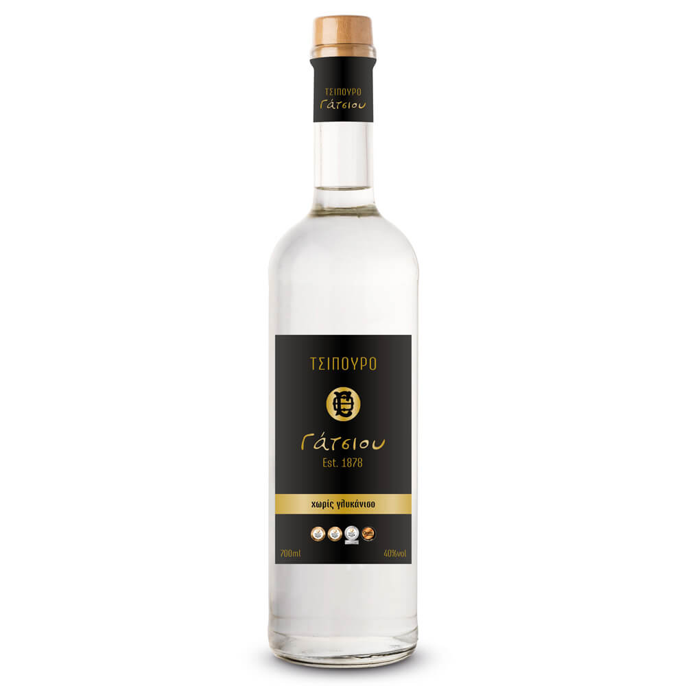Tsipouro Gatsios zonder anijs