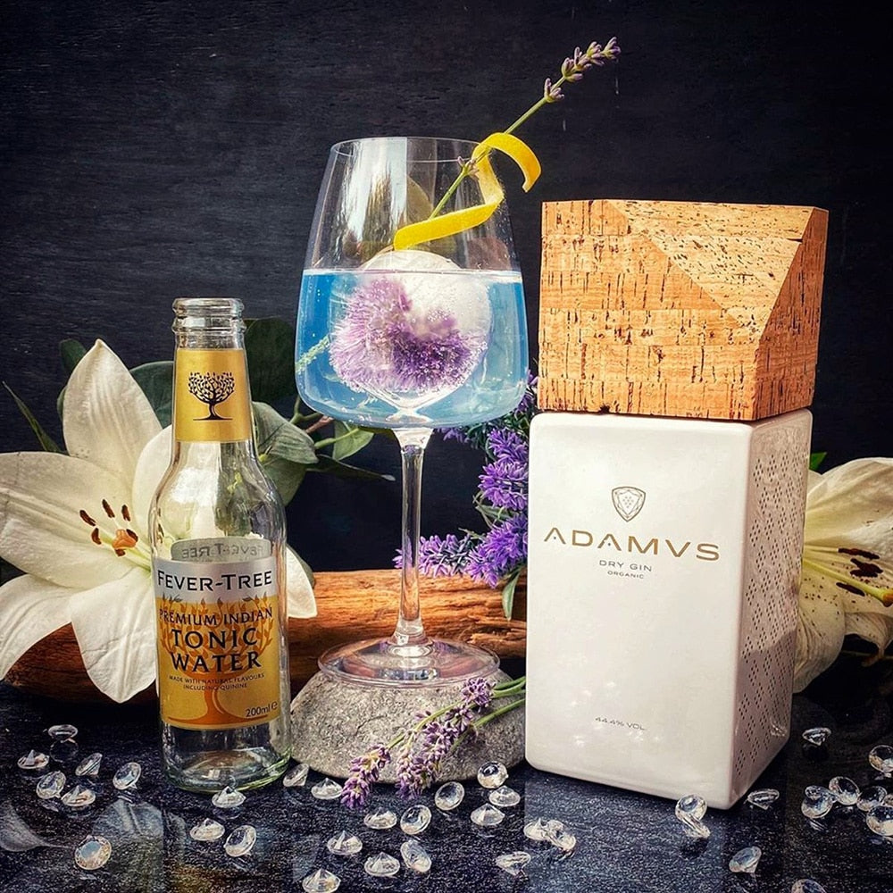 Adamus Portugese Gin - Luxe cadeauset met 2 glazen - 700ml