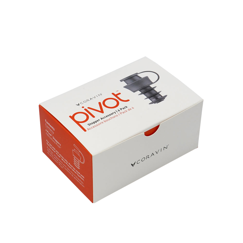 Coravin Pivot Stoppers - 6 stuks