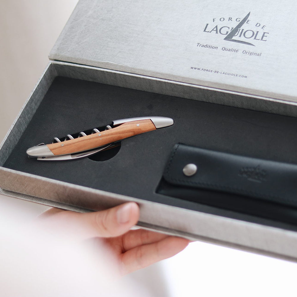 Forge de Laguiole Sommelier - Olijfhout