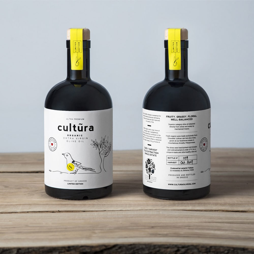 Cultura Griekse olijfolie - Early Harvest - Extra Vierge - Oogst Oct 2023