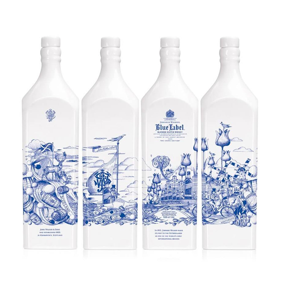 Johnnie Walker Blue Label Willow Schiphol Edition - Blended malt whisky
