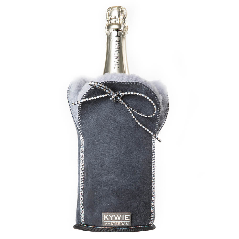 KYWIE Champagne Wijnkoeler van Texelse wol