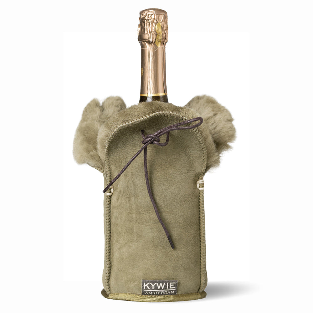 KYWIE Champagne Wijnkoeler van Texelse wol