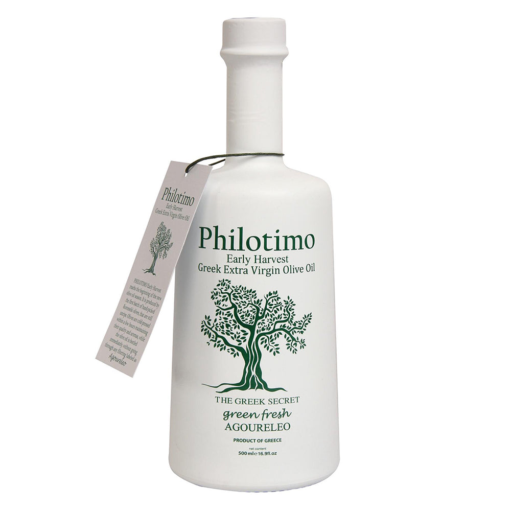 Philotimo Agoureleo Griekse olijfolie - Extra Vierge - Oogst Nov 2024 - 500ml