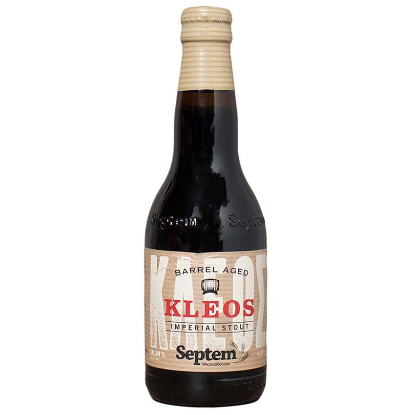 Grieks Bier Kleos - Septem - Imperial stout - 330ml
