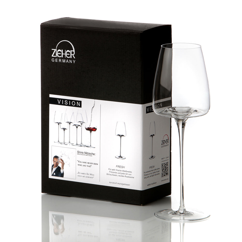 Zieher Vision Fresh wijnglazen - Handgeblazen - 2 stuks