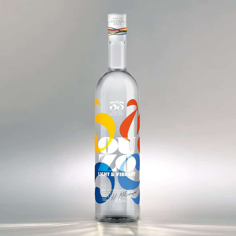 35N Cretan Ouzo - 100% Distilled