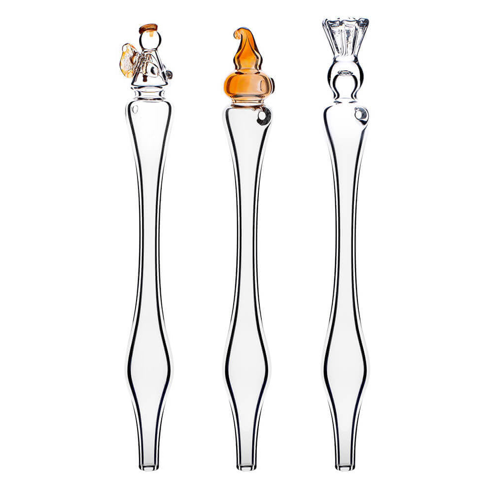 Glazen Whiskey Pipet - Angels' Share - Handgeblazen
