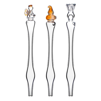 Glazen Whiskey Pipet - Angels' Share - Handgeblazen