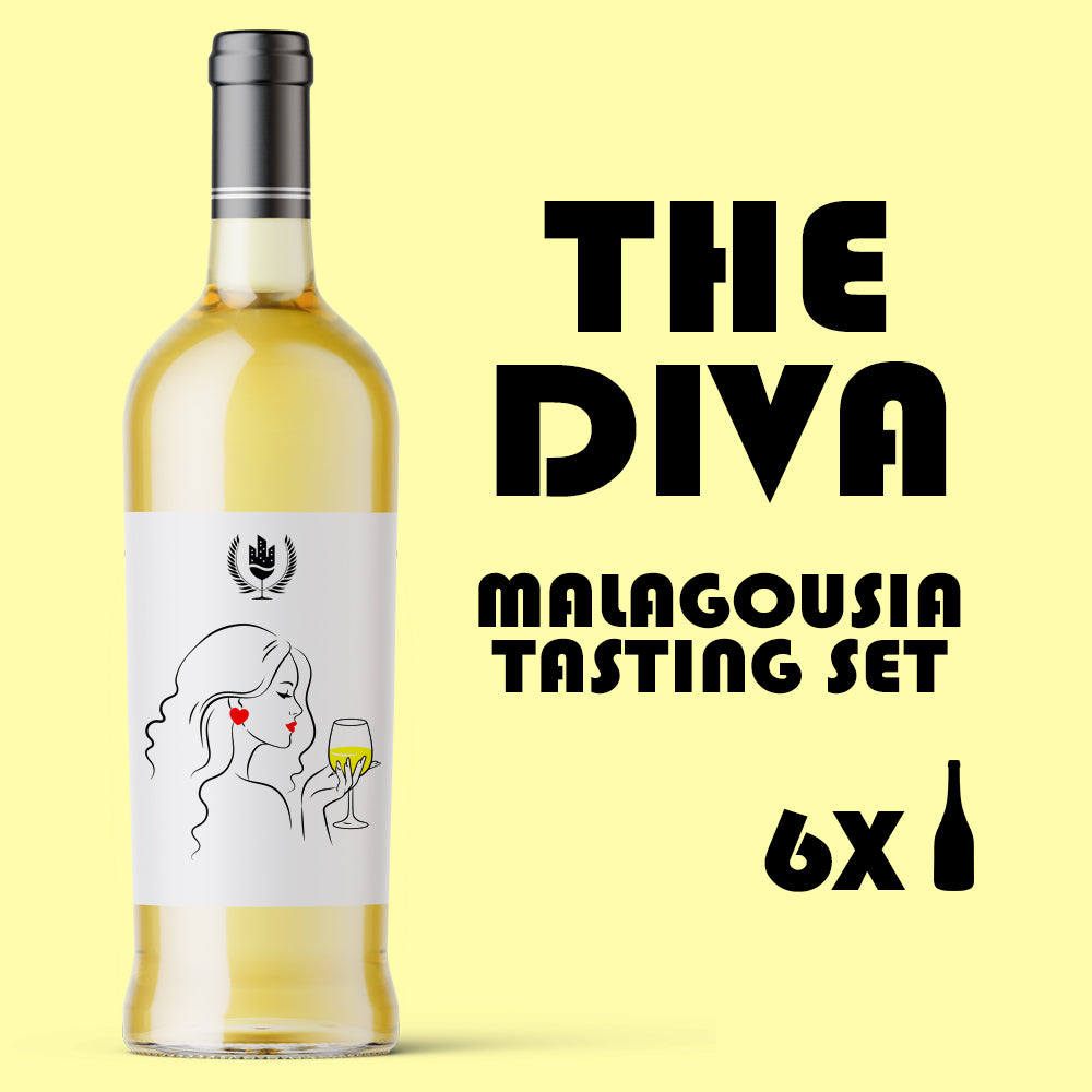 The Diva - Malagousia Wijnpakket - 6 flessen
