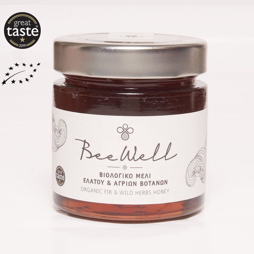 Griekse Sparrenhoning - BeeWell - Rauw