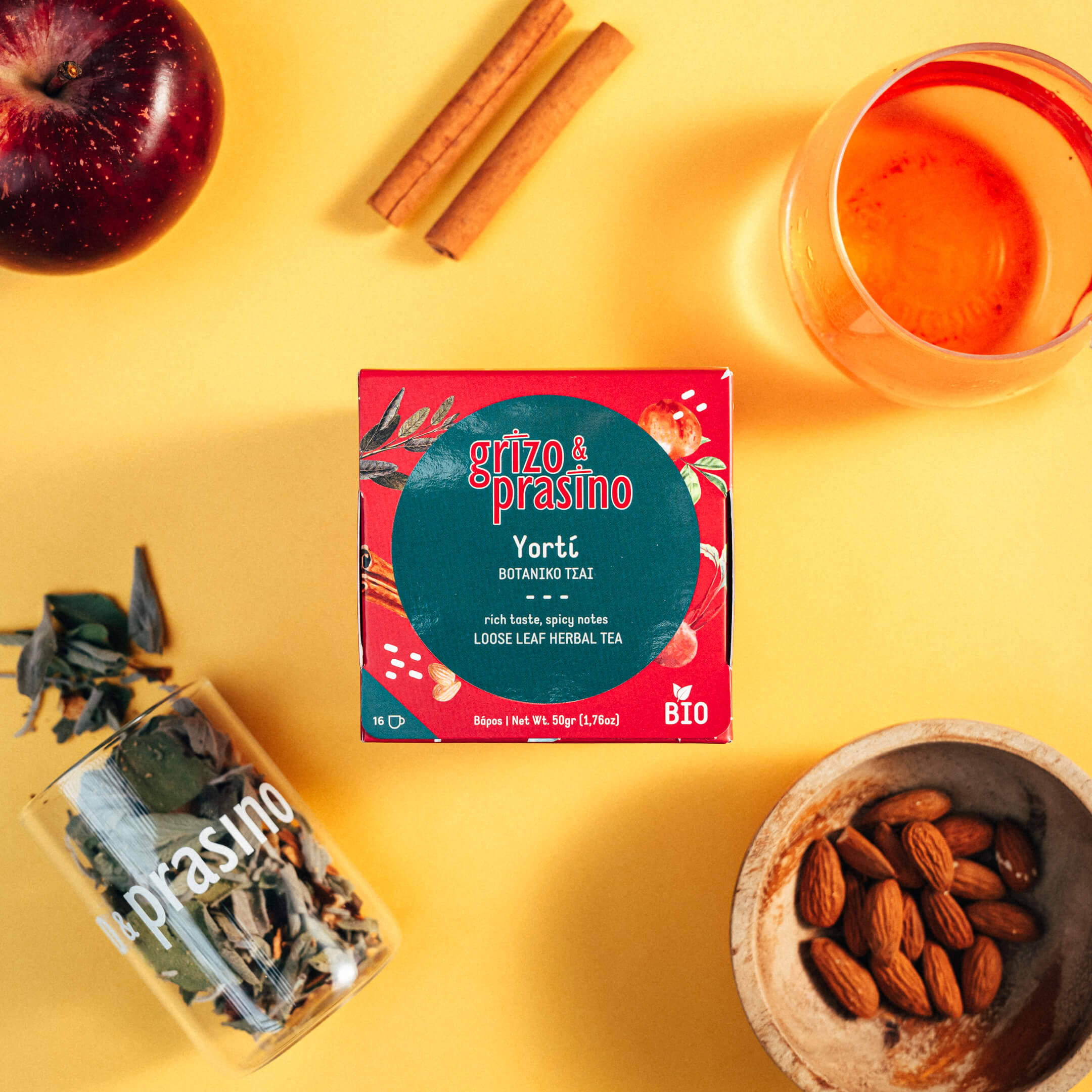 Grizo & Prasino - Herbal tea - Yiorti 50g