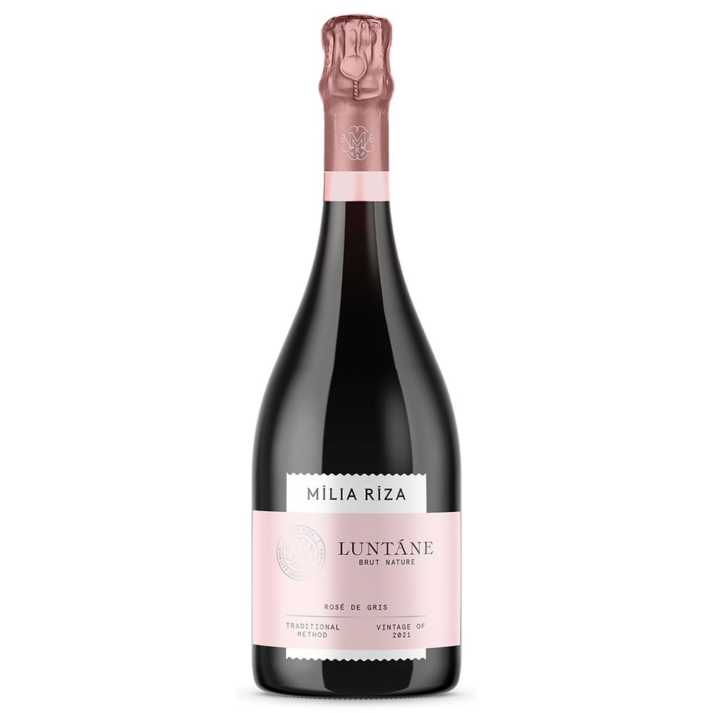 Luntáne Rosé de Gris Brut Nature 2021 - Milia Riza