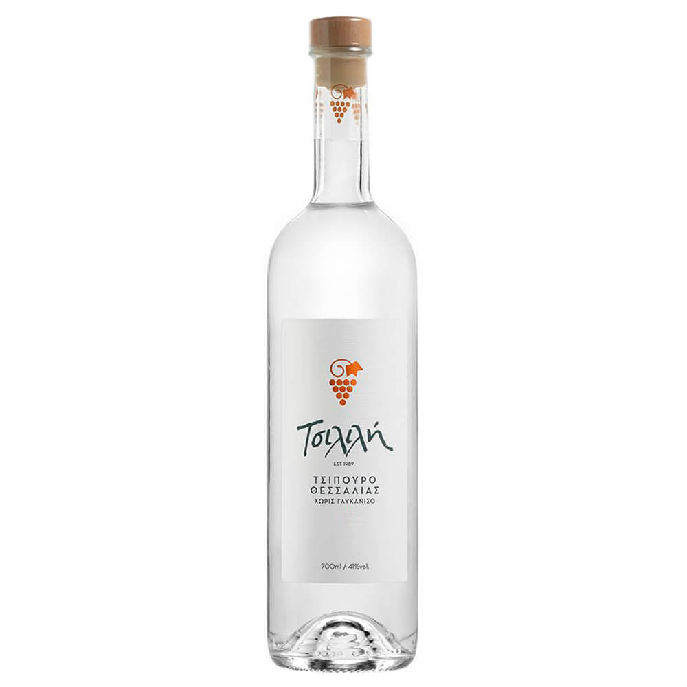 Tsipouro Tsililis zonder anijs