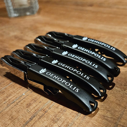 Oenopolis Coutale Sommelier Kurkentrekker Zwart