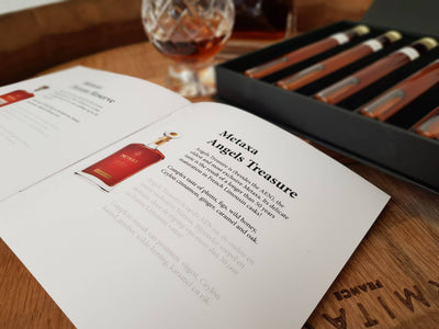 Metaxa Proefpakket Deluxe - 5 tubes - Luxe cadeaubox