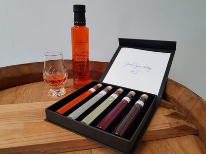 Grieks Likeur Proefpakket - 5 tubes - Luxe cadeaubox