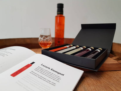 Grieks Likeur Proefpakket - 5 tubes - Luxe cadeaubox