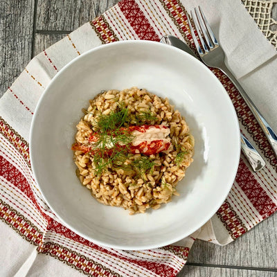 Spelt Kritharaki Griekse orzo - Agrozimi - Vegan - 500g