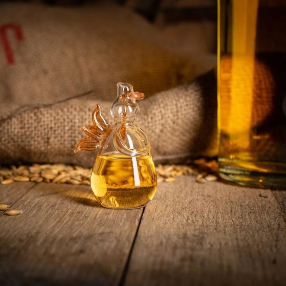 Glazen Whisky Engel - Angels' Share - Handgeblazen - Cadeaubox