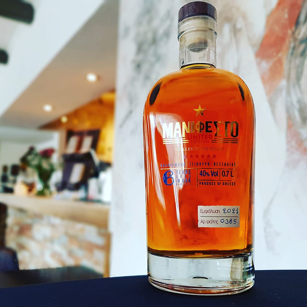 Manifesto Aged Tsipouro - Apostolakis - 6 years - Limited edition - 700ml