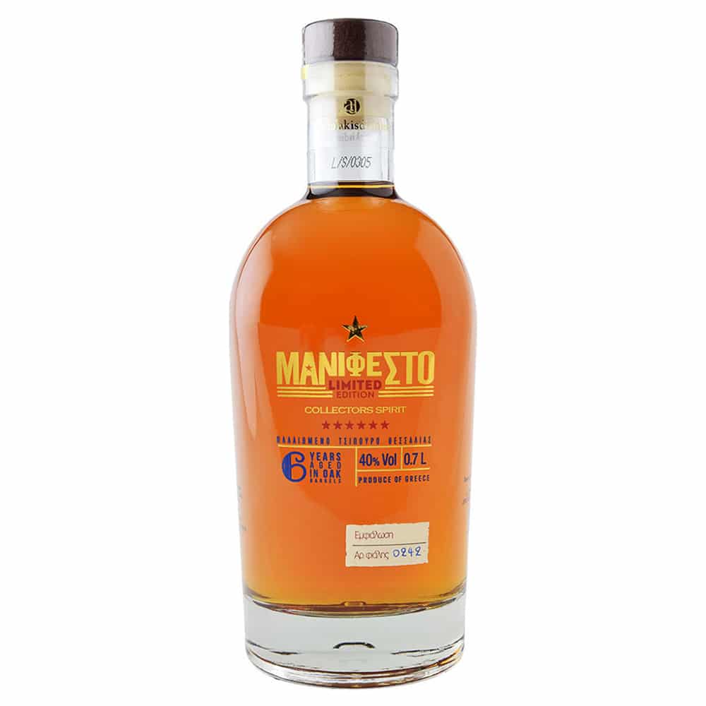 Manifesto Aged Tsipouro - Apostolakis - 6 years - Limited edition - 700ml