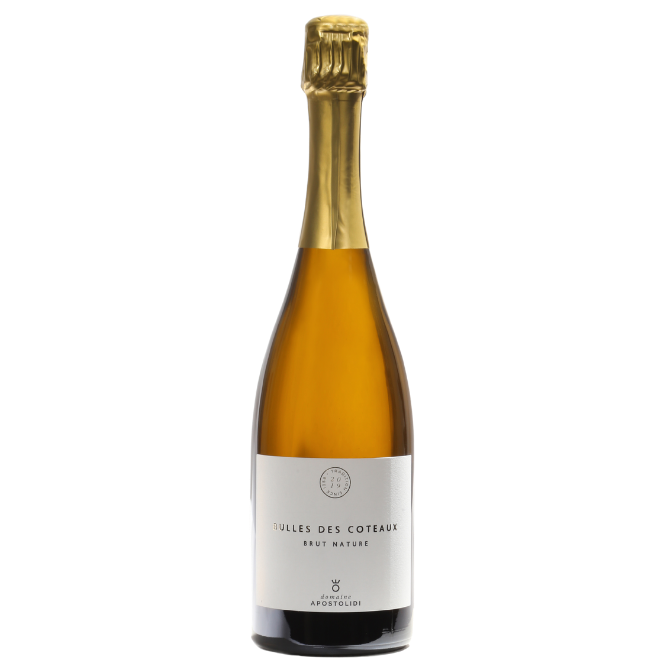 Bulles des Coteaux Brut Nature 2019 - Apostolidi