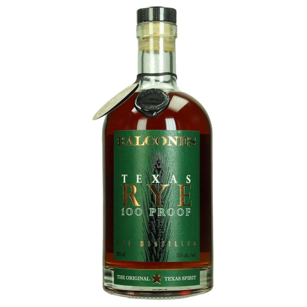 Balcones Texas Rye 100 proof - Texas - Rye whiskey