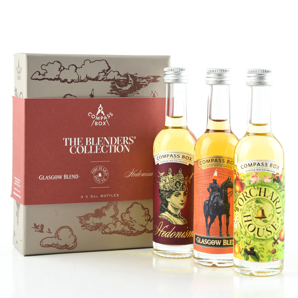Compass Box The Blenders' Collection  - Cadeaubox - 3x 50ml miniaturen