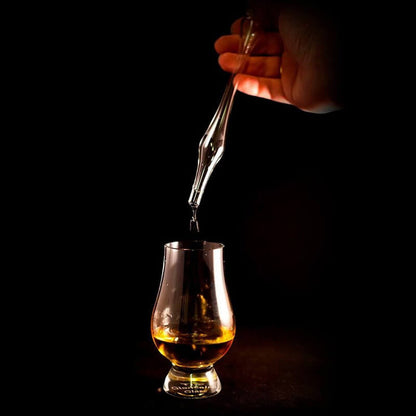 Glazen Whiskey Pipet in Luxe Harris Tweed - Angels' Share