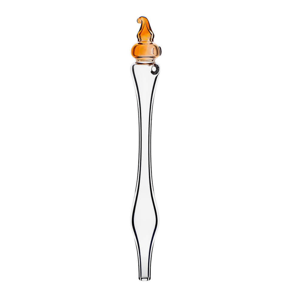 Whiskey Proeverij set - Glazen Pipet en Glas op Hout - Handgemaakt