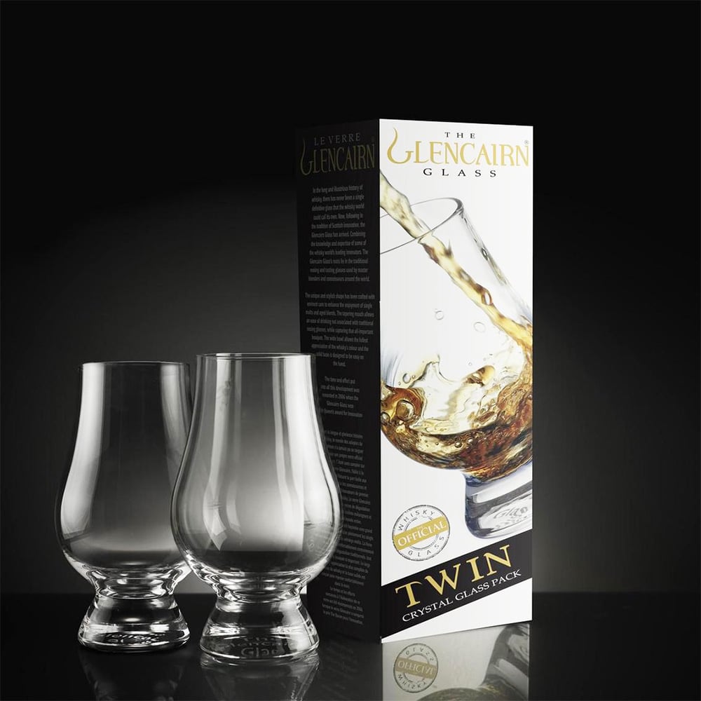 Glencairn whiskey glazen set van 2