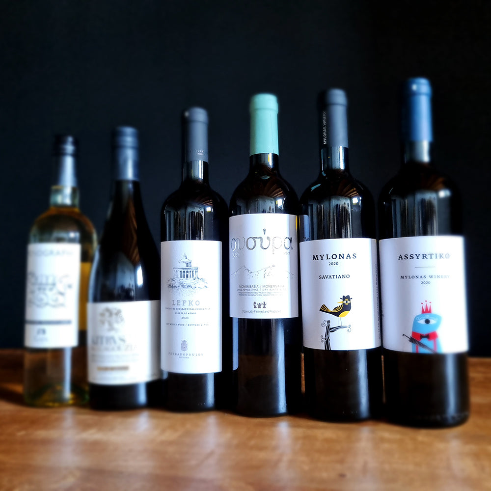 Grieks Wijnpakket - Zomerwijnen - 6 flessen
