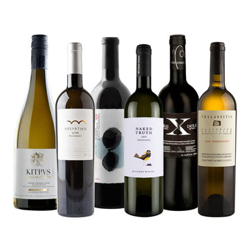 Wijnpakket - Beste Griekse witte wijnen - 6 flessen