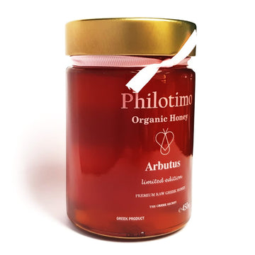 Griekse Arbutus Honing - Philotimo - Rauw - 450g