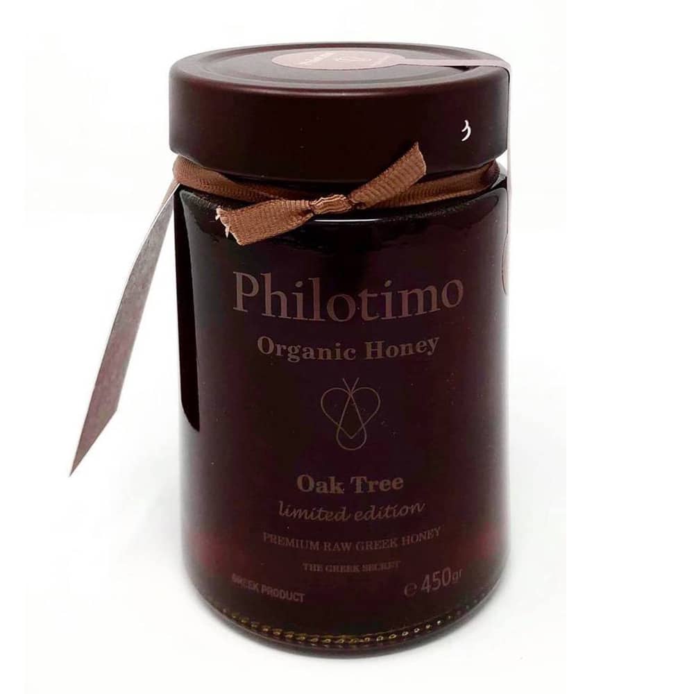 Griekse Eikenhoning - Philotimo - Rauw - 450g