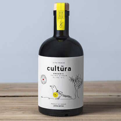 Cultura Griekse olijfolie - Early Harvest - Extra Vierge - Oogst Oct 2023