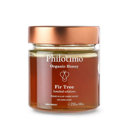 Griekse Sparrenhoning - Philotimo - Rauw - 250g