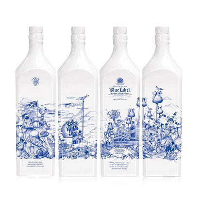 Johnnie Walker Blue Label Willow Schiphol Edition - Blended malt whisky