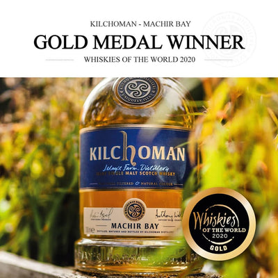 Kilchoman Machir Bay - Cadeaubox met 2 glazen - Islay - Single malt whisky