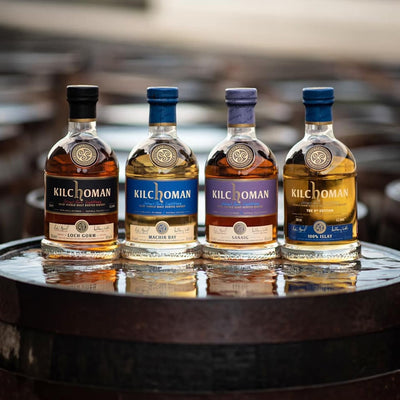 Kilchoman Machir Bay - Cadeaubox met 2 glazen - Islay - Single malt whisky