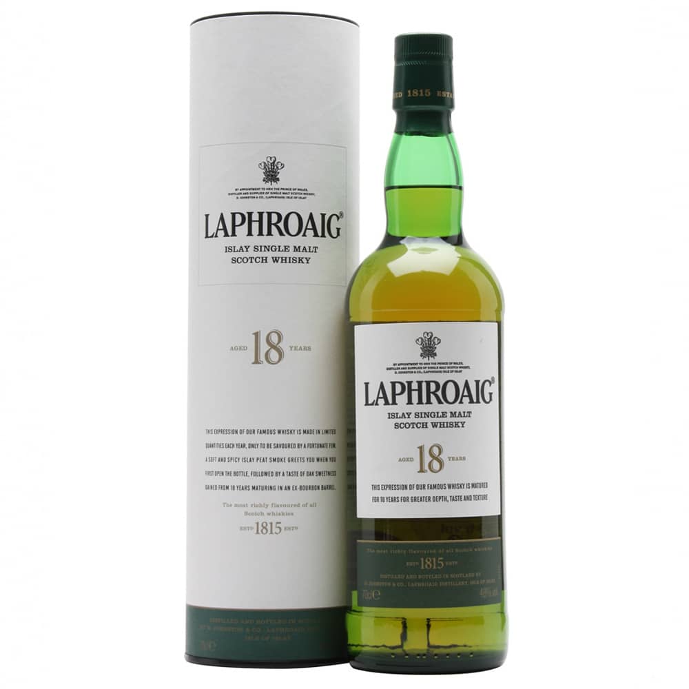 Laphroaig 18 years - Islay - Single malt whisky