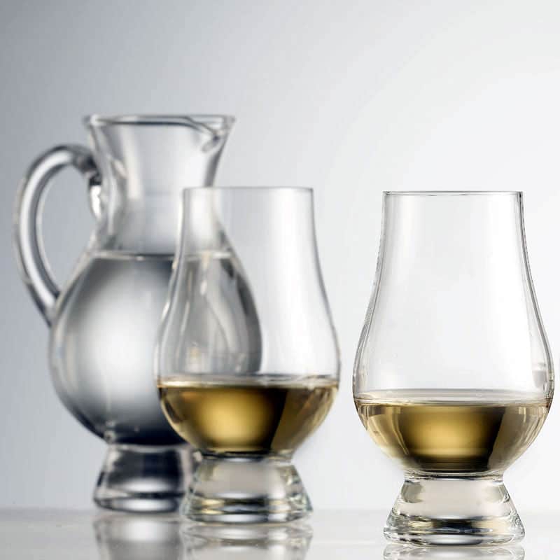 Glencairn whiskey glazen set met waterkaraf
