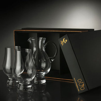 Glencairn whiskey glazen set met waterkaraf