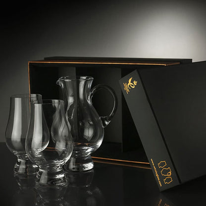 Glencairn whiskey glazen set met waterkaraf