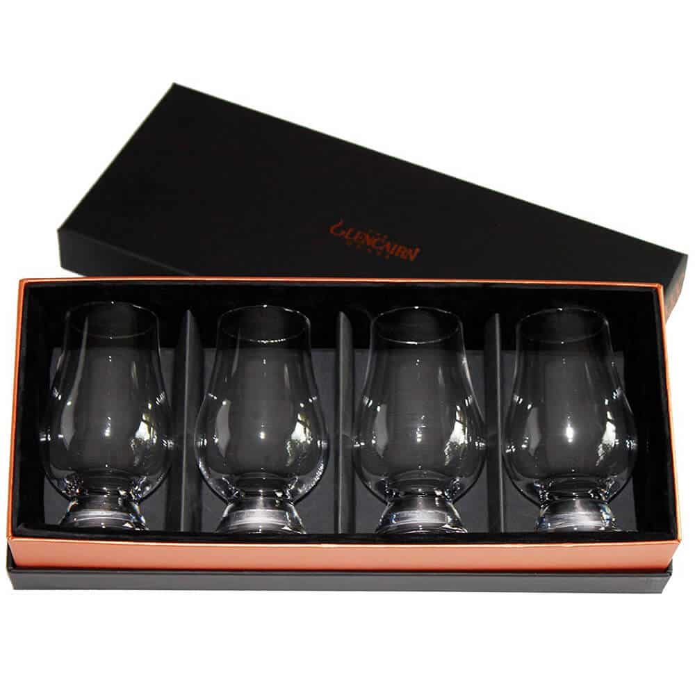 Glencairn whiskey glazen - Luxe cadeau set van 4