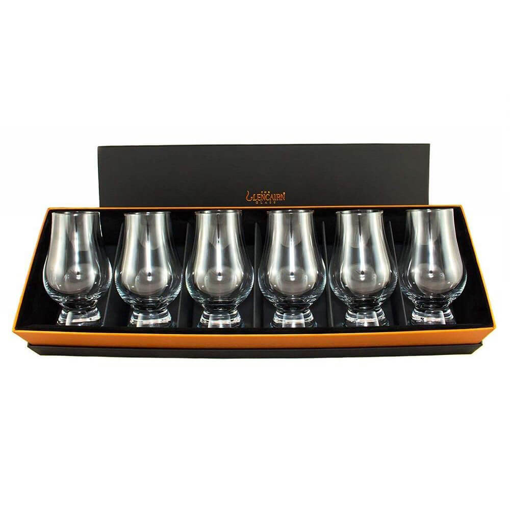 Glencairn whiskey glazen luxe set van 6