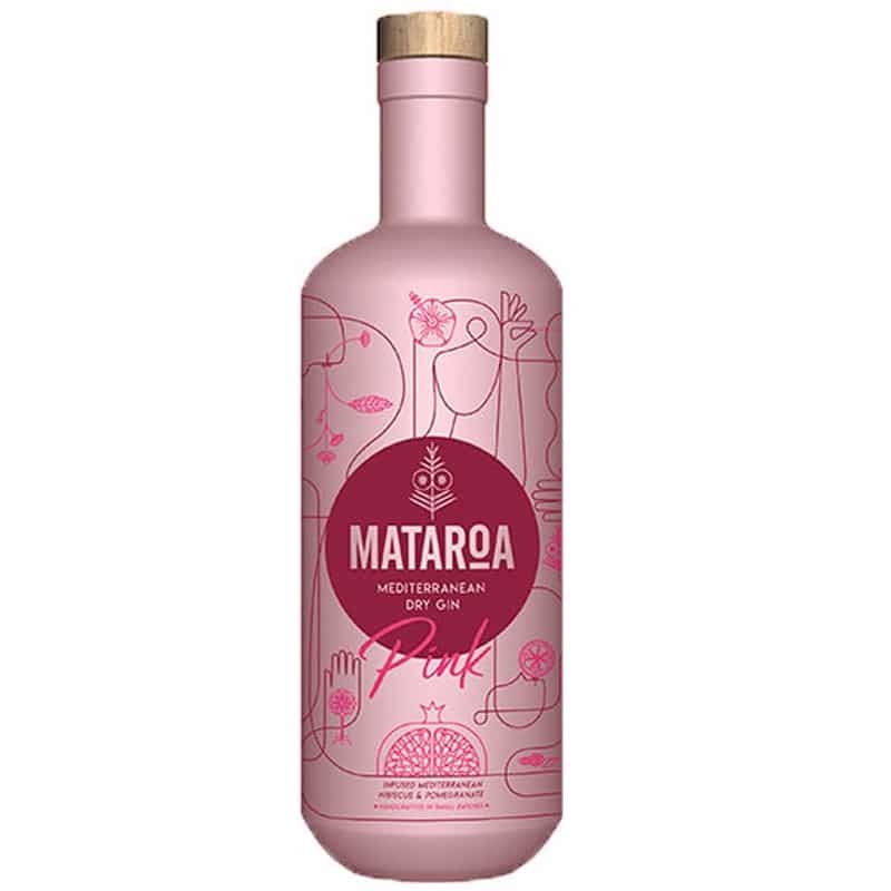 Mataroa Griekse Pink Gin - 700ml